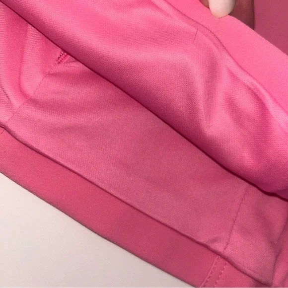 NWT Zara Barbie Pink Strapless Corset top with cut out fitted crop top L - Picture 4 of 9